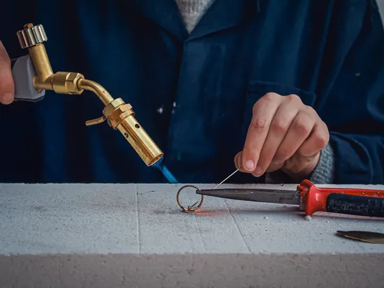 Izrada nakita pomoću plamenika